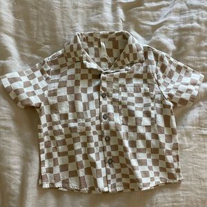 Rylee & Cru checkered button up